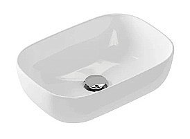 Раковина накладная Cersanit Moduo 50 63570 белая купить в интернет-магазине Sanbest