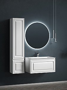 Тумба с раковиной Sancos Very VR80W Bianco для ванной в интернет-магазине Sanbest