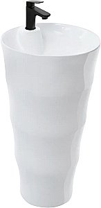 Раковина напольная WeltWasser WW LEERBACH 4242 GL-WT 42 белая купить в интернет-магазине Sanbest