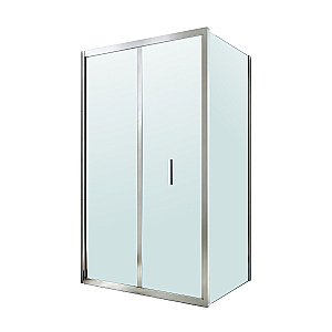 Душевой уголок BERGES LEGOS LS-4 100х80 прозрачное стекло/профиль хром купить в интернет-магазине Sanbest