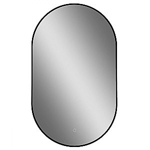 Зеркало Art&Max TORINO AM-Tor-600-1000-DS-Nero в ванную от интернет-магазине сантехники Sanbest