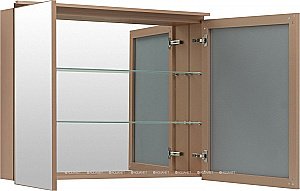Зеркальный шкаф De Aqua Алюминиум 261768 100 медь купить в интернет-магазине сантехники Sanbest