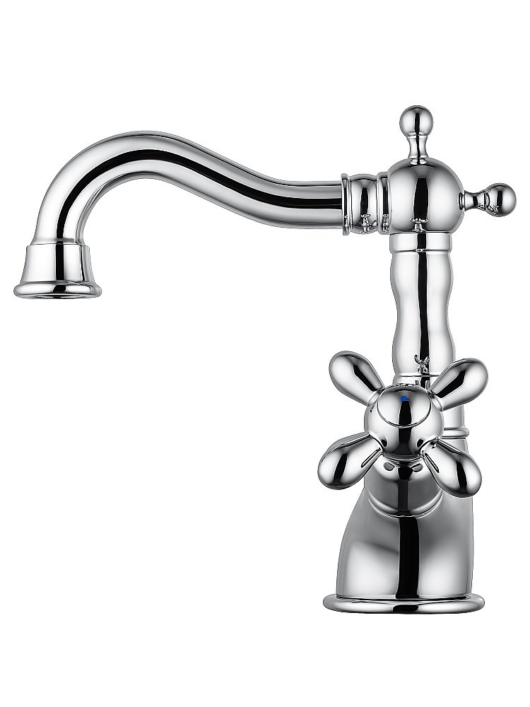 Смеситель для раковины WONZON & WOGHAND RETRO, Хром (WW-88139020-CR) купить в интернет-магазине сантехники Sanbest