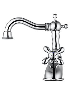 Смеситель для раковины WONZON & WOGHAND RETRO, Хром (WW-88139020-CR) купить в интернет-магазине сантехники Sanbest