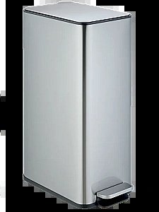 Ведро для мусора WeltWasser Paolo 10000013420 сталь матовая купить в интернет-магазине сантехники Sanbest