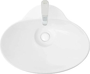 Раковина накладная WeltWasser WW ELBACH 3072 59 белая купить в интернет-магазине Sanbest