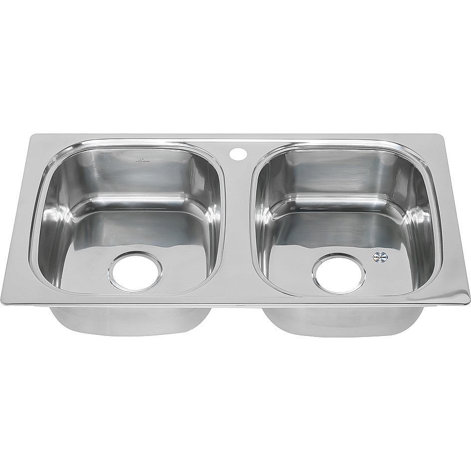 Мойка кухонная с сифоном Melana 199 t (*8) купить в интернет-магазине сантехники Sanbest