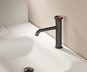 Смеситель для раковины Bronze de Luxe OMG! 9009GM-R графит/красный купить в интернет-магазине сантехники Sanbest