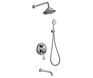 Душевая система Bronze de Luxe Yasmina NT800/B03 купить в интернет-магазине сантехники Sanbest