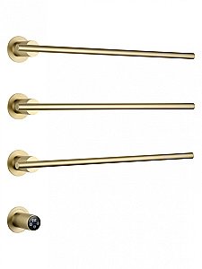 Полотенцесушитель электрический встраиваемый WONZON & WOGHAND DORTMUND, Брашированное золото (WW-A363-BG) купить в интернет-магазине сантехники Sanbest