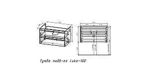 Тумба с раковиной Vincea Luka 1000 R.Oak для ванной в интернет-магазине Sanbest