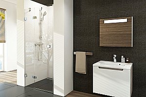 Душевая дверь Ravak Brilliant BSD2 B 80 купить в интернет-магазине Sanbest