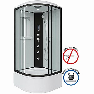 Душевая кабина Niagara Classic 67091414F 100x100 с гидромассажем купить в интернет-магазине Sanbest