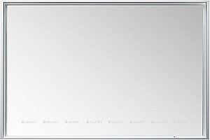 Зеркало De Aqua Алюминиум 261699 140 серебро в ванную от интернет-магазине сантехники Sanbest