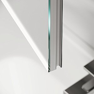 Зеркальный шкаф Sancos Evoke 100х70 SC80100 серый купить в интернет-магазине сантехники Sanbest