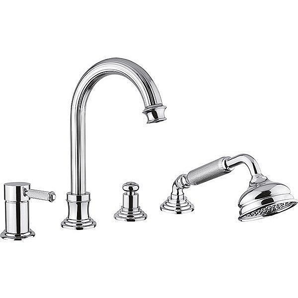 Смеситель для ванны Cezares OLIMP-BVDM-01-L хром купить в интернет-магазине сантехники Sanbest