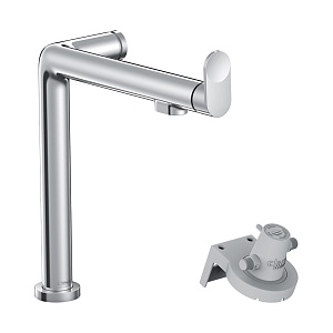 Смеситель для кухни Hansgrohe Aqittura M91 FilterSystem 240 76804000 хром купить в интернет-магазине сантехники Sanbest