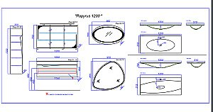 Тумба с раковиной Clarberg Papyrus 120 для ванной в интернет-магазине Sanbest