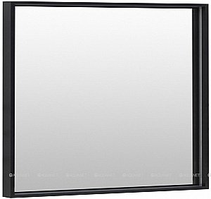 Зеркало De Aqua Алюминиум 261703 90 черный в ванную от интернет-магазине сантехники Sanbest