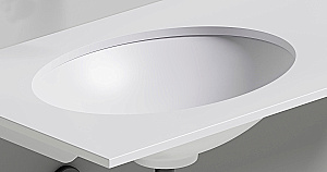 Раковина Salini MAREA 11 S-Sense 1802111G 55 белая купить в интернет-магазине Sanbest