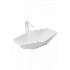 Раковина накладная WeltWasser WW ELBACH 1138 57 белая купить в интернет-магазине Sanbest