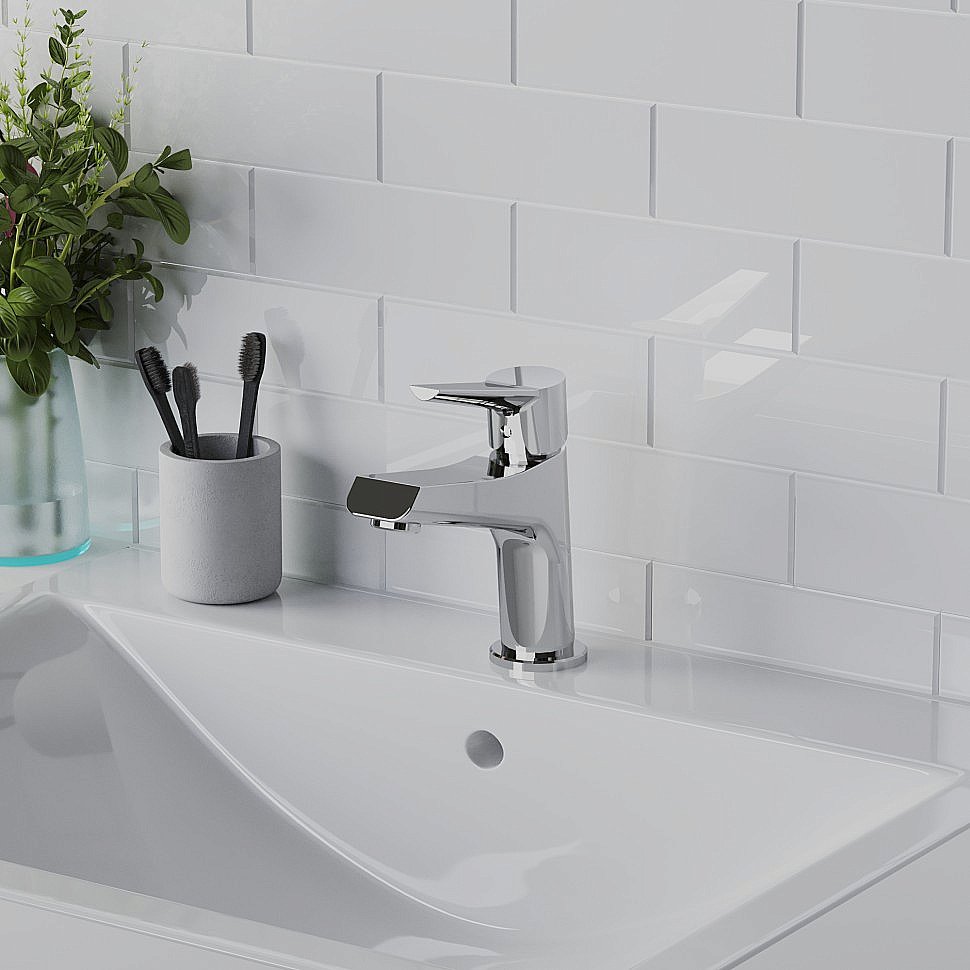 Смеситель для раковины PAINI Messina MECR205N35 хром купить в интернет-магазине сантехники Sanbest