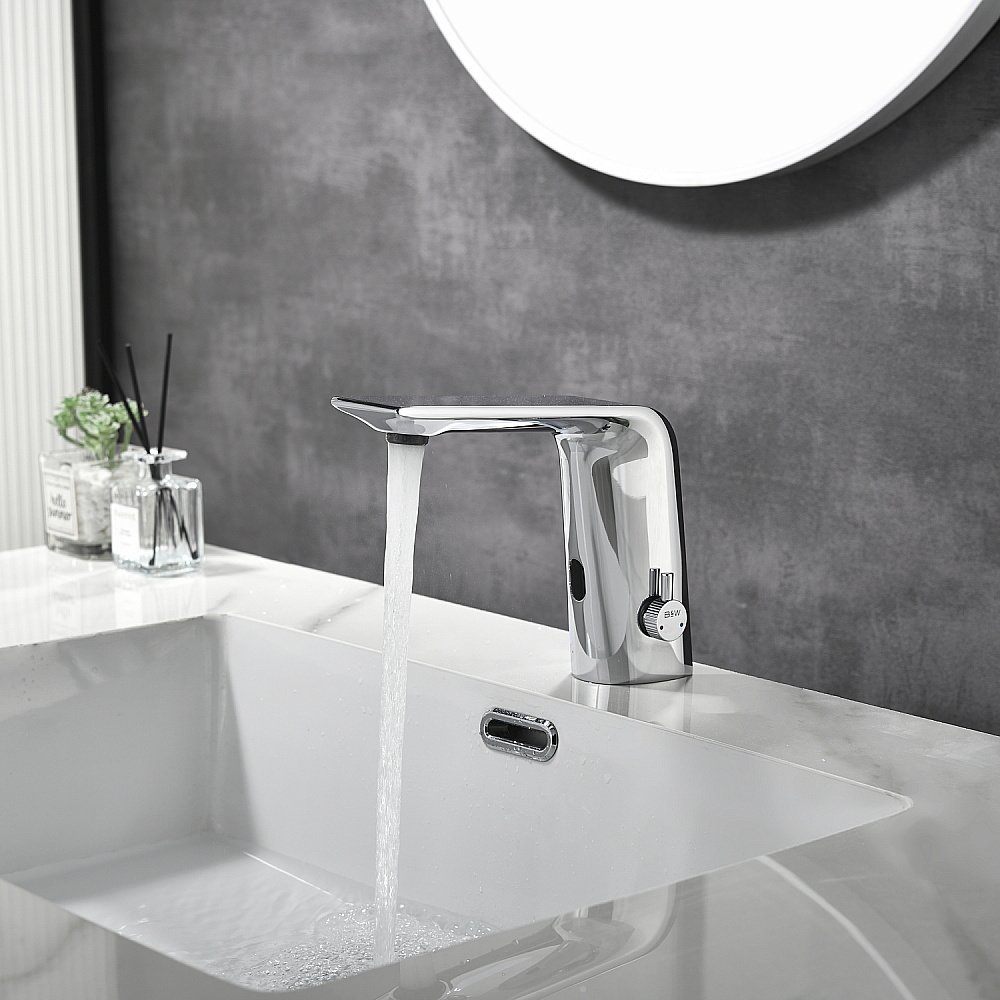 Смеситель для раковины Black&white Gravity GS-7101-C хром купить в интернет-магазине сантехники Sanbest