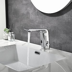 Смеситель для раковины Black&white Gravity GS-7101-C хром купить в интернет-магазине сантехники Sanbest