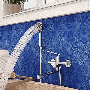 Смеситель для ванны Elghansa Darrel 5305050 хром купить в интернет-магазине сантехники Sanbest