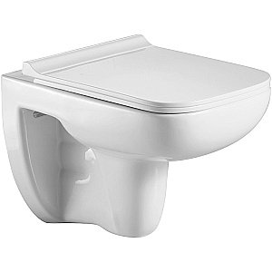 Унитаз с инсталляцией WeltWasser AMBERG 350 + KEHLBACH 004 GL-WT + AMBERG RD-MT CR белый/кнопка матовый хром купить в интернет-магазине Sanbest