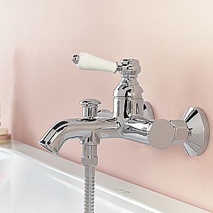 Смеситель для ванны Jacob Delafon LOUISE E24363-CP хром купить в интернет-магазине сантехники Sanbest