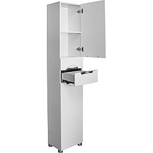 Пенал Mixline Этьен 539048 36 белый для ванной в интернет-магазине сантехники Sanbest