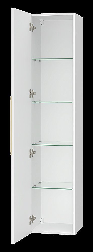 Пенал подвесной Misty Alicante 35 ALI-05035-01 белый для ванной в интернет-магазине сантехники Sanbest