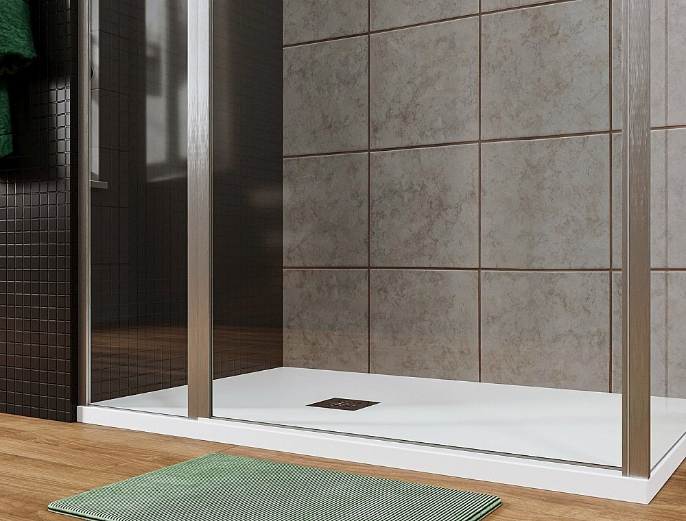 Душевой уголок Allen Brau Priority 80x90 Хром купить в интернет-магазине Sanbest