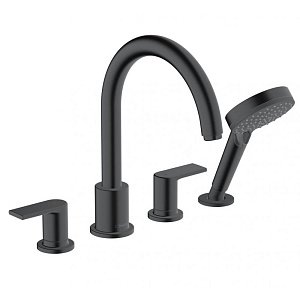 Смеситель для ванны Hansgrohe Vernis Shape 71459670 купить в интернет-магазине сантехники Sanbest