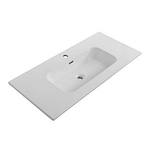 Тумба с раковиной Cezares ECO-CER-N 100 ECO-CER-N-1000-2C-SO-PS-P+CZR-8095-100 Фисташковый софт для ванной в интернет-магазине Sanbest