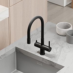 Смеситель для кухни Sancos Lucia SC4004MB черный матовый купить в интернет-магазине сантехники Sanbest