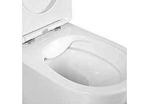 Унитаз с инсталляцией Aquatek Европа Set AQUATEK ЕВРОПА-KKI2 белый, с крышкой микролифт, безободковый купить в интернет-магазине Sanbest