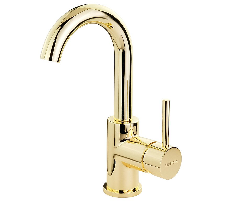 Смеситель для раковины Migliore Fortis Gold 27981 купить в интернет-магазине сантехники Sanbest
