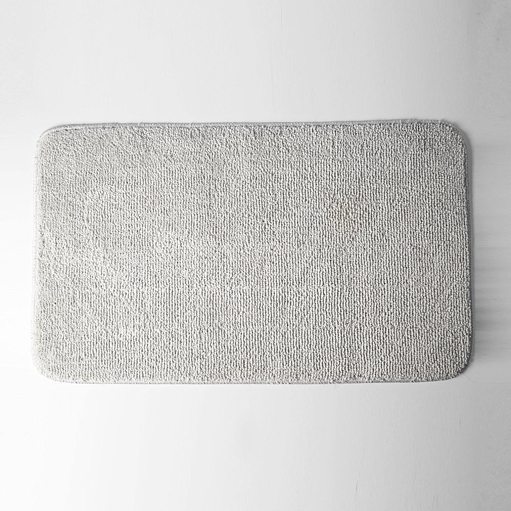 Коврик для ванной комнаты WasserKRAFT Vils BM-1021 серый купить в интернет-магазине сантехники Sanbest