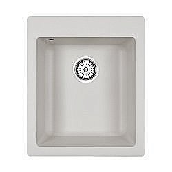 Мойка кухонная Paulmark Leer PM104249-WH Белая купить в интернет-магазине сантехники Sanbest