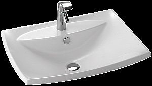 Раковина Jacob Delafon ESCALE 60 E1289-00 белая купить в интернет-магазине Sanbest