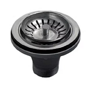 Донный клапан Simas PLQ нержавеющая сталь купить в интернет-магазине сантехники Sanbest