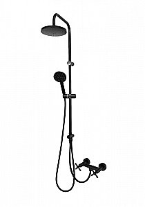 Душевая система Orange Mia M34-922b черный матовый купить в интернет-магазине сантехники Sanbest