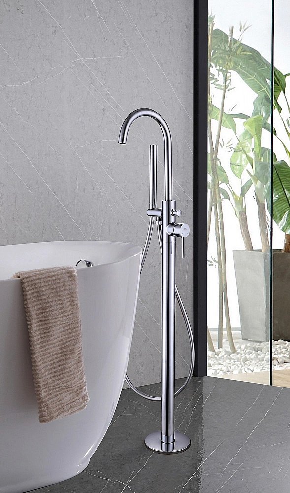 Смеситель для ванны ABBER Wasser Kreis AF8115N хром купить в интернет-магазине сантехники Sanbest