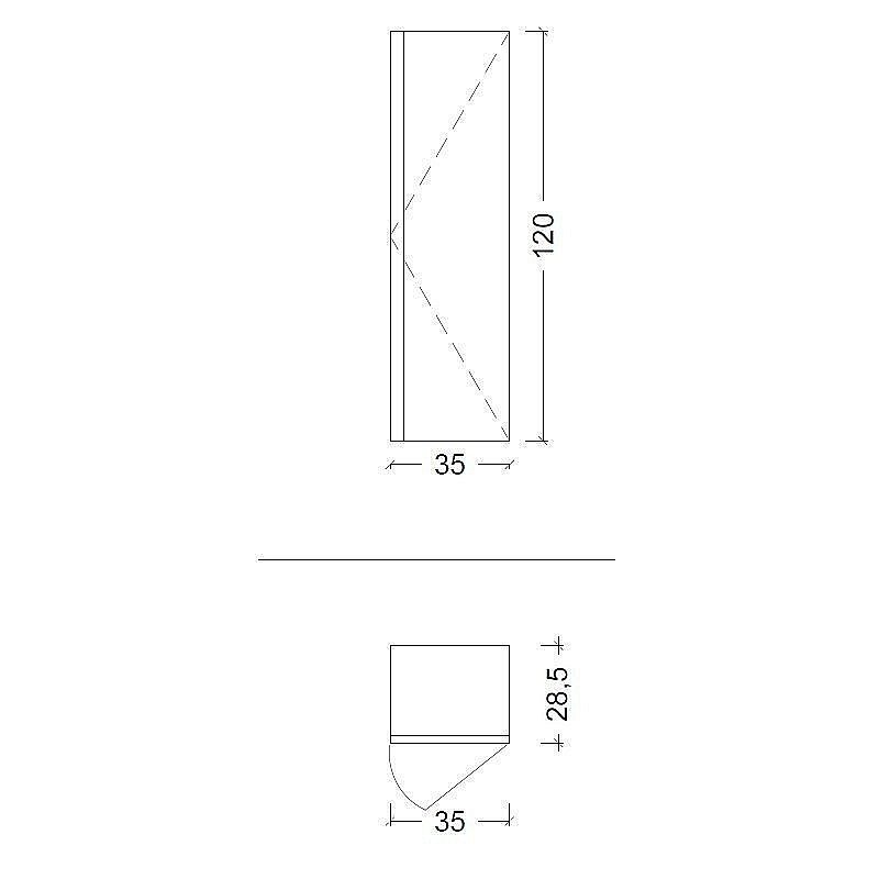Пенал Armadi Art Capolda светлое дерево для ванной в интернет-магазине сантехники Sanbest