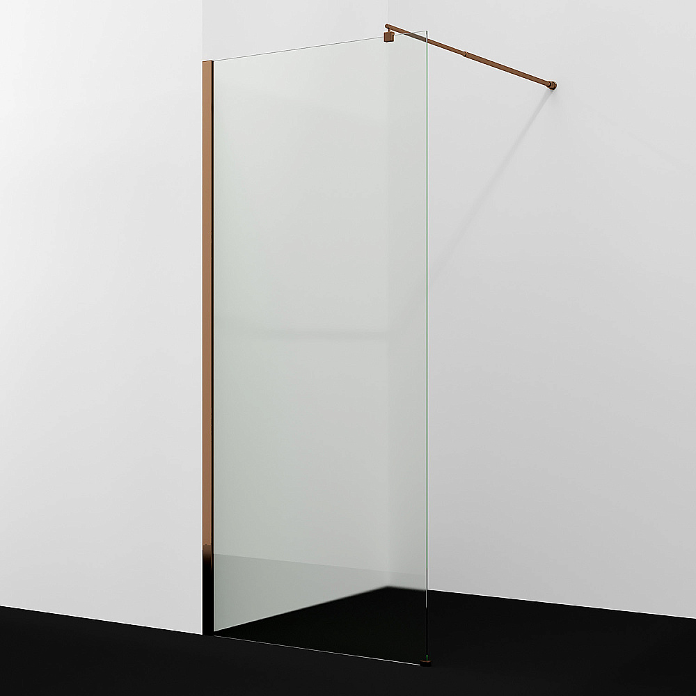 Душевое ограждение WasserKRAFT Rur 30W39RG 90 профиль розовое золото/стекло прозрачное купить в интернет-магазине Sanbest