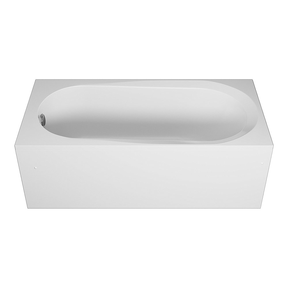 Ванна акриловая Vincea VBT-2B150-FR 150x70 белая с каркасом купить в интернет-магазине Sanbest