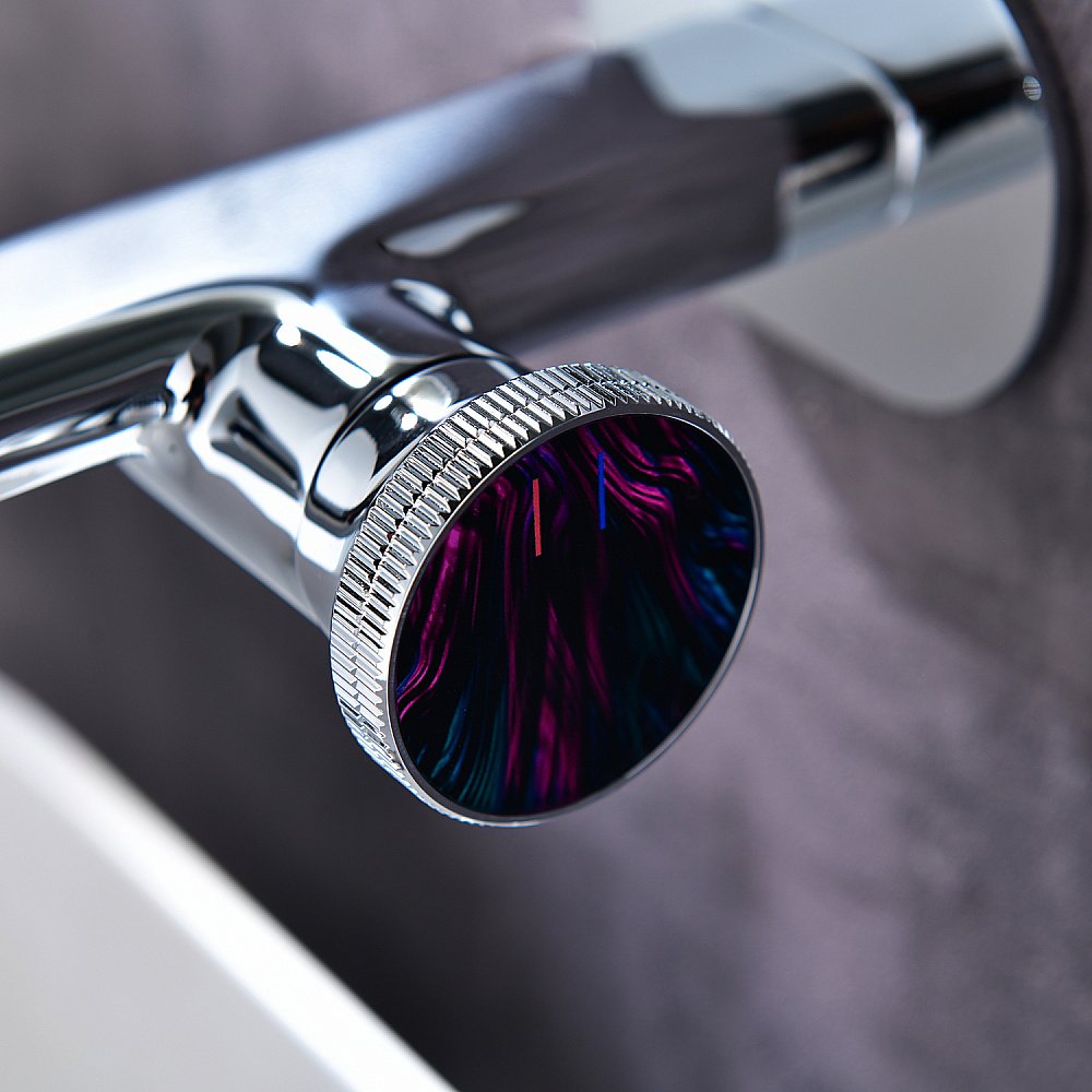 Смеситель для раковины Black&white Gravity GF-7407-С хром купить в интернет-магазине сантехники Sanbest