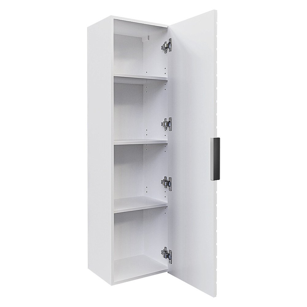 Пенал подвесной Grossman Блисс 37 303548 белый матовый для ванной в интернет-магазине сантехники Sanbest